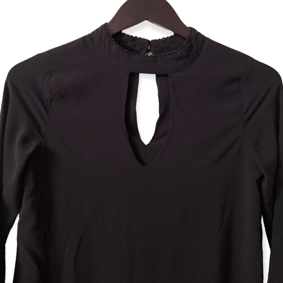 GF COLLECTION Black Choker Keyhole Cutout Dress - Picture 2 of 8